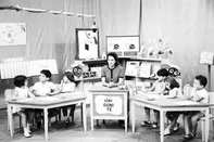 Programa infantil Uni-Duni-Tê marcou a estreia da TV Globo.<!-- NICAID(16022766) -->