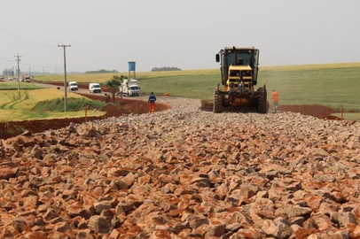 Pavimentação da RS-520, em Alegria, termina em 2025
