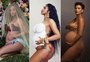 Diferentonas! Sete famosas que ousaram em seus ensaios fotográficos de gravidez