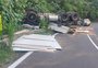 Motorista de carreta fica ferido em acidente na RS-122, em Farroupilha