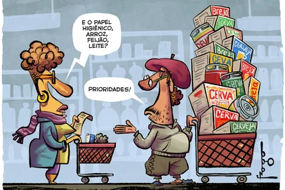 PORTO ALEGRE, RS, BRASIL, 04-07-2025: Charge de Gilmar Fraga. Foto: Gilmar Fraga/Agência RBS<!-- NICAID(16076003) -->