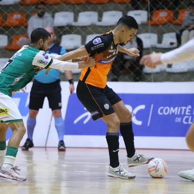 ACBF x Marreco, em Carlos Barbosa, pela 5ª rodada da Liga Nacional de Futsal, na noite desta terça-feira (27).<!-- NICAID(16046922) -->