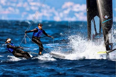 Martine Grael e Kahena Kunze, Vela