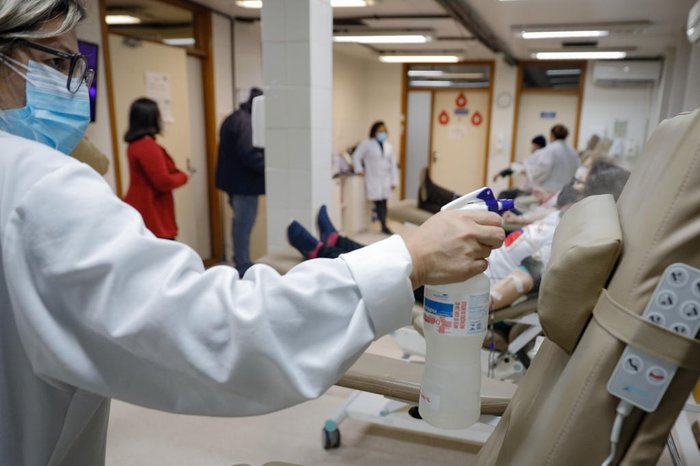 Doações ficaram mais escassas por conta do frio e também da pandemia