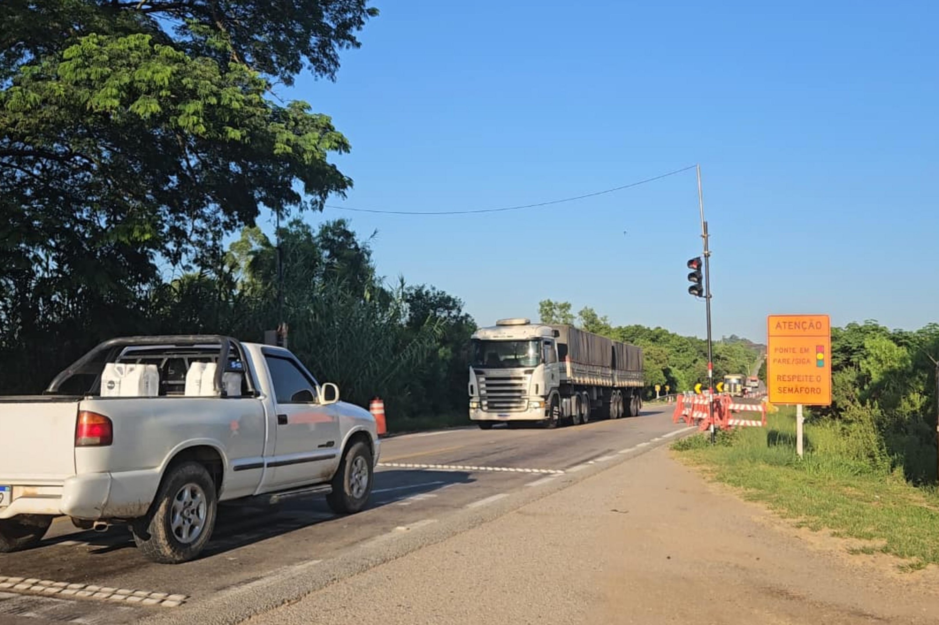 Ponte sobre o Rio Piratinizinho na BR-293 &eacute; liberada ap&oacute;s obras