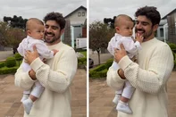 Caio Castro visita Passo Fundo para batizar afilhado gaúcho<!-- NICAID(16385716) -->
