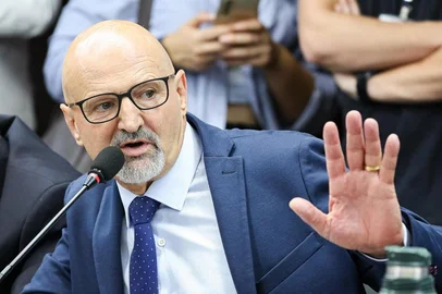 PORTO ALEGRE - RS - BRASIL. 19/12/2025. CPI dos Contratos de Concessão de Rodovias Estaduais. Deputado Professor Bonatto. Fotos: Lucas Kloss / ALRS<!-- NICAID(16204287) -->