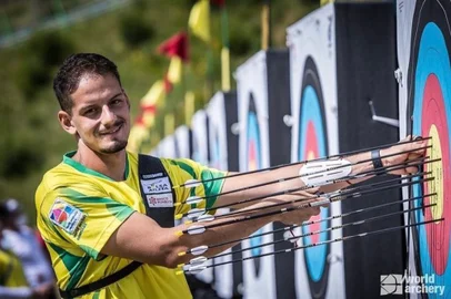 Marcus D'Almeida, tiro com arco