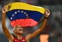 Venezuelana é tetracampeã mundial do salto triplo