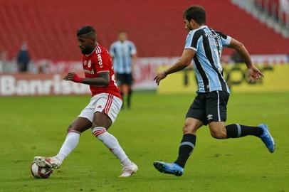 PORTO ALEGRE, RS, BRASIL - 16.05.2021 - O Inter recebe o Grêmio no Beira-Rio em jogo válido pela final do Campeonato Gaúcho 2021. (Foto: Lauro Alves/Agencia RBS)<!-- NICAID(14784657) -->