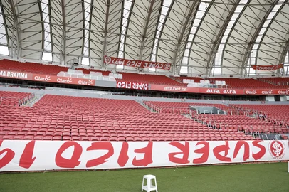 Porto Alegre, RS, Brasil - Pré-jogo: Internacional x Bahia. Partida válida pelo Campeonato Brasileiro Série A 2025.<!-- NICAID(16163620) -->