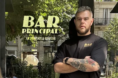Bar Principal em Paris, na França. Ninon Lecomte e Lucas Baur de Campos, gaúchos à frente do espaço.<!-- NICAID(16061536) -->