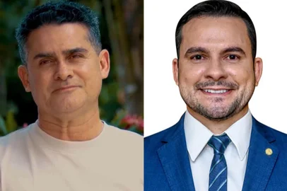 David Almeida e Capitão Alberto Neto vão para o 2º turno em Manaus - Foto: Redes Sociais/TRE/Reprodução<!-- NICAID(15884232) -->