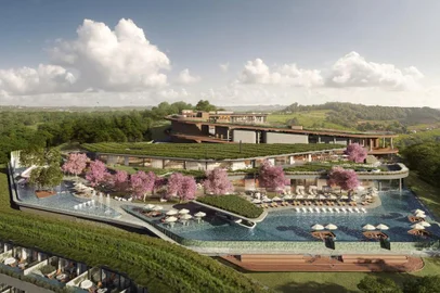 O Bewine Resort é um empreendimento distinto, com design único, anexo ao parque temático, e será gerido pela Wyndham, a maior empresa hoteleira do mundo. Serão 421 unidades, todas com varanda privativa, divididas em três tipos – a Deluxe Suite Terrace, a Premier Suite Terrace e a Luxury Suite Terrace, essa com piscina com borda infinita privativa. Bar, Espaço Fogo, spa, centro de convenções, área fitness, espaço para crianças e adolescentes e quadra poliesportiva poderão ser usufruídos pelos hóspedes no empreendimento. Um heliponto com aeronave própria ofertará passeios panorâmicos e fará, mediante agendamento, a ligação com os aeroportos de Caxias do Sul e Porto Alegre.<!-- NICAID(14961999) -->