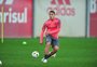 Com torção no tornozelo, Caio Vidal deve ficar uma semana fora das atividades do Inter