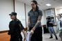 US Women National Basketball Association's (WNBA) basketball player Brittney Griner, who was detained at Moscow's Sheremetyevo airport and later charged with illegal possession of cannabis, leaves the courtroom before the court's final decision in Khimki outside Moscow, on August 4, 2022. - Russian prosecutors requested that US basketball star Brittney Griner be sentenced to nine and a half years in prison on drug smuggling charges. Her hearing comes with tensions soaring between Moscow and Washington over Russia's military intervention in Ukraine that has sparked international condemnation and a litany of Western sanctions. (Photo by Kirill KUDRYAVTSEV / POOL / AFP)Editoria: CLJLocal: MoscowIndexador: KIRILL KUDRYAVTSEVSecao: basketballFonte: POOLFotógrafo: STF<!-- NICAID(15167290) -->