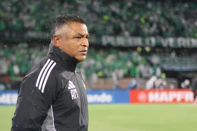 Atlético Nacional de Medellín vs Internacional no estádio Atanasio Girardot pela Libertadores 2025 - Foto: Ricardo Duarte/SC Internacional/Divulgação<!-- NICAID(16033494) -->