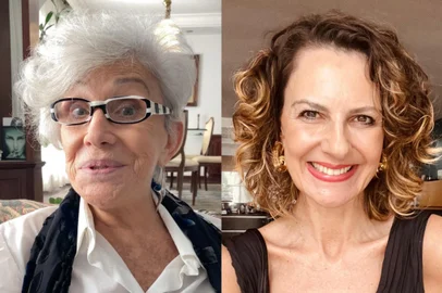 Helena Schargel, 84 anos, e Patrícia Parenza, 54 anos - Foto: Arte GZH/Arquivo Pessoal/Divulgação<!-- NICAID(15897244) -->