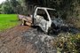 *A PEDIDO DE FELIPE KROTH* - Corpo foi encontrado carbonizado dentro de caminhonete incendiada em Marau, no Norte do Estado, na quinta-feira (8/9). Vítima foi identificada como Charles Francisco Tonelli - Foto: Polícia Civil/Divulgação<!-- NICAID(15201933) -->
