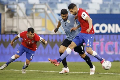 Maripán, Chile x Uruguai, Copa América 2021