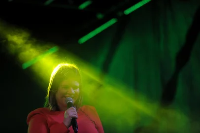 CAXIAS DO SUL, RS, BRASIL, 01/12/2019Mais Nova Festival, realizado nos pavilhões da festa da uva, trouxe Artistas principais: Marília Mendonça em seu último show antes da gravidez e Wesley Safadão.Nas fotos: Show da Marília Mendonça(Lucas Amorelli/Agência RBS)<!-- NICAID(14343534) -->