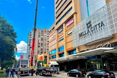 Alessandra Hoppen / Agencia RBS Bella Città inicia neste domingo primeira etapa de modernização do sistema de ar-condicionado<!-- NICAID(16163884) -->