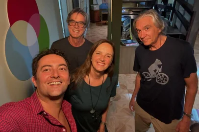 Zeca Brito, Julio Conte, Carlos Gerbas e Luciana Tomasi <!-- NICAID(15906532) -->