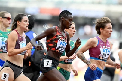 Jaqueline Weber, atletismo