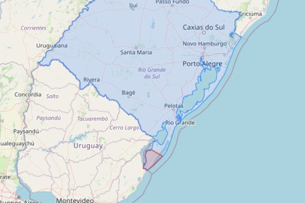 Defesa Civil alerta para tempestade e granizo no sul do RS