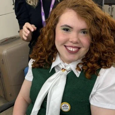 Eduarda Guerin, de Esteio, participou do Caldeirão com Huck<!-- NICAID(15940054) -->