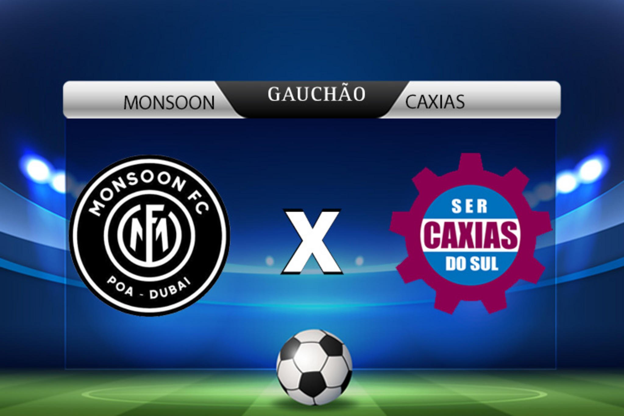 Monsoon x Caxias: onde assistir, horário e escalações | Pioneiro