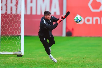 Rochet, goleiro do SC Internacional - Foto: Ricardo Duarte/SC Internacional/Divugação Indexador: ricardo duarte<!-- NICAID(15578084) -->