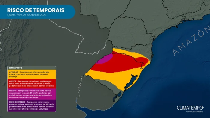 Climatempo / Reprodução