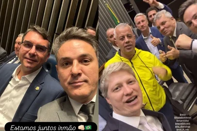 A madrugada desta quarta-feira (6) foi movimentada no Congresso Nacional. Parlamentares da oposição ao governo Lula pernoitaram na Câmara dos Deputados e no Senado desde a noite de terça-feira (5), em protesto contra a prisão domiciliar do ex-presidente Jair Bolsonaro.<!-- NICAID(16095310) -->