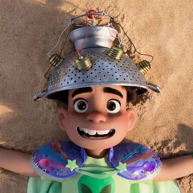 SPACE FANATIC â Elio (voice of Yonas Kibreab) is a space fanatic with an active imagination who finds himself on a cosmic misadventure where he must form new bonds with eccentric alien lifeforms, navigate a crisis of intergalactic proportions and somehow discover who he is truly meant to be. Directed by Madeline Sharafian, Domee Shi and Adrian Molina, and produced by Mary Alice Drumm, Disney and Pixarâs âElioâ releases in theaters June 20, 2025. Â© 2025 Disney/Pixar. All Rights Reserved.<!-- NICAID(16062690) -->