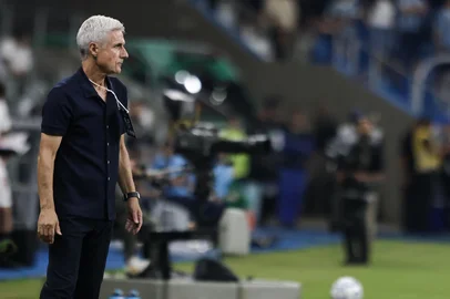 PORTO ALEGRE, RS, BRASIL, 14-04-2026 Grêmio vs Deportivo Riestra. Duelo válido pela fase de grupos da Copa Sul-Americana 2026. Foto: Renan Mattos/Agência RBS<!-- NICAID(16265975) -->