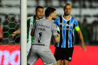 CAXIAS DO SUL, RS, BRASIL, 05/02/2025. Juventude x Grêmio, jogo válido pela quinta rodada do Campeonato Gaúcho 2025 (Gauchão SuperBet) e realizado no estádio Alfredo Jaconi. (Porthus Junior/Agência RBS)Indexador: BTK                             <!-- NICAID(15970068) -->
