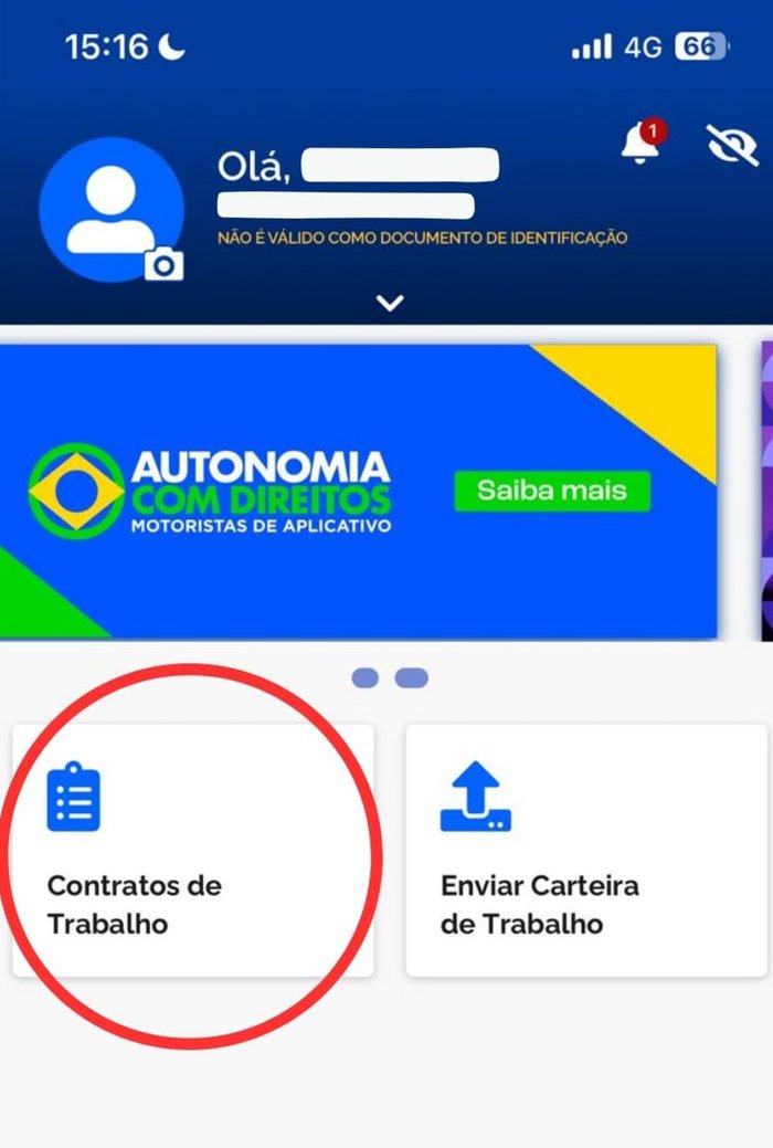 Carteira de Trabalho Digital / Reprodução Carteira de Trabalho Digital / Reprodução