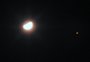 Conjunção entre Lua e Marte é registrada no céu do RS durante a madrugada