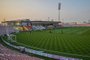 View of the Al Arabi SC stadium which will host the Brazil national team during a guided tour for journalists, in Doha on November 19, 2022, ahead of the Qatar 2022 World Cup football tournament. (Photo by NELSON ALMEIDA / AFP)<!-- NICAID(15270740) -->