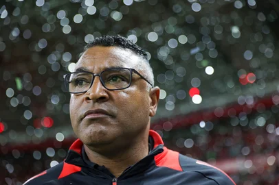 PORTO ALEGRE, RS, BRASIL, 20-08-2025: Internacional vs Flamengo, pelo jogo da volta da Copa Libertadores 2025, no estádio Beira-Rio, em Porto Alegre. Foto: Jefferson Botega/Agência RBSIndexador: jeff botega<!-- NICAID(16106354) -->