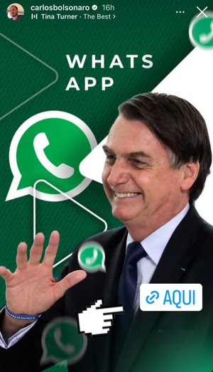 @carlosbolsonaro / Instagram/ Reprodução @carlosbolsonaro / Instagram/ Reprodução