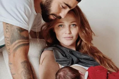 Primeira foto de Aurora, filha de Pedro Scooby e Cintia Dicker<!-- NICAID(15317407) -->