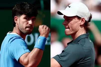 Carlos Alcaraz x Jannik Sinner<!-- NICAID(16263968) -->