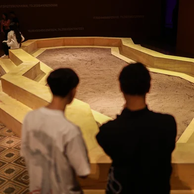 PORTO ALEGRE, RS, BRASIL, 23/05/2025: Reta final da Bienal do Mercosul. Foto: Renan Mattos / Agencia RBS<!-- NICAID(16044609) -->