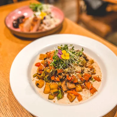 almôndega , noz-pecã, vegano, veganismo, la rouge, massa carbonara, nhoque de batata doce, destemperados<!-- NICAID(15091909) -->