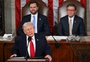 "Muitas das guerras eu resolvi por causa da ameaça de tarifas", diz Trump em discurso no Congresso 