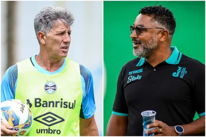 Grêmio de Renato Portaluppi enfrentará o Juventude de Roger Machado.