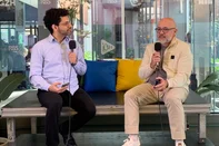 Radar de Inovação entrevista Márcio Coelho, CEO do Brivia_Group, sobre a adoção de inteligência artificial nas empresas. Dados da pesquisa do Brivia_Group mostram que a adoção é mais difícil em setores como saúde e mais fácil em setores como energia. Foto: Laura Pontin/Grupo RBS<!-- NICAID(16387921) -->