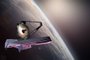 O telescópio James Webb, da Nasa, foi lançado ao espaço em 25 de dezembro de 2021.<!-- NICAID(15209587) -->